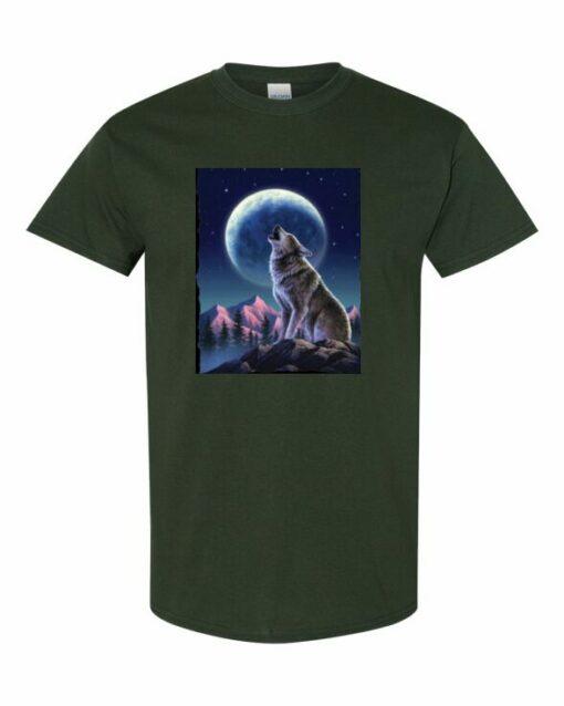 WOLF  - T-shirt Col Rond Pour Adultes