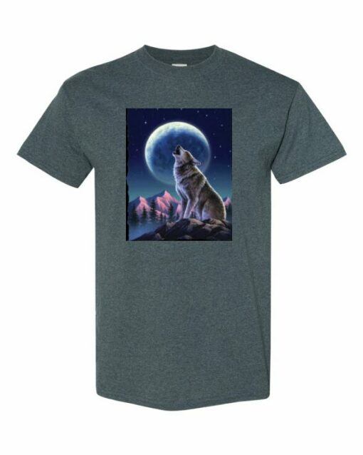 WOLF  - T-shirt Col Rond Pour Adultes