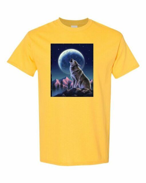 WOLF  - T-shirt Col Rond Pour Adultes