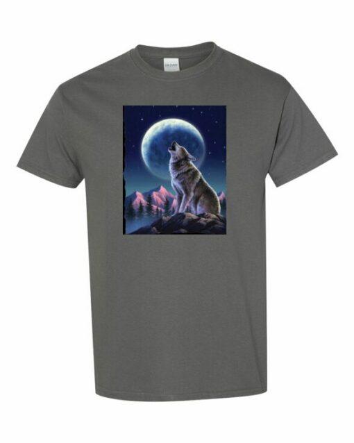WOLF  - T-shirt Col Rond Pour Adultes