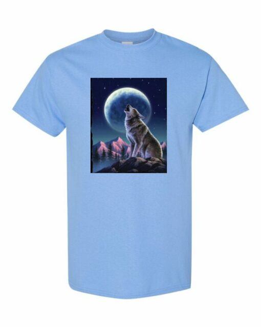 WOLF  - T-shirt Col Rond Pour Adultes