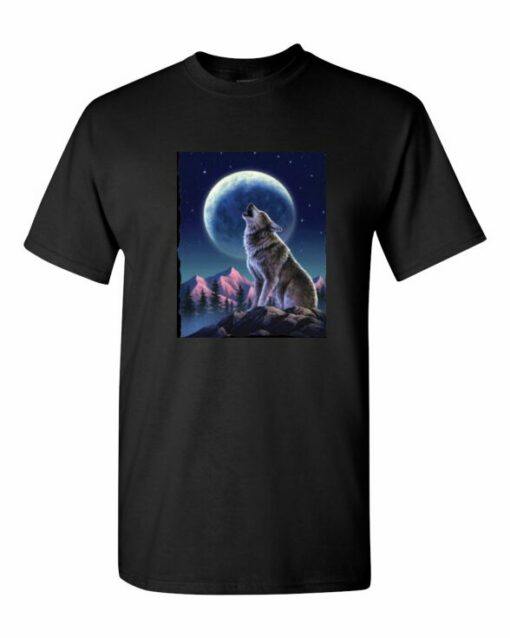 WOLF  - T-shirt Col Rond Pour Adultes