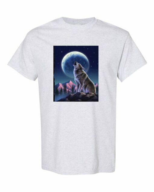 WOLF  - T-shirt Col Rond Pour Adultes