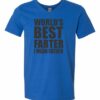 WORLD BEST FARTER I MEAN FATHER  - Adult V-neck T-shirt