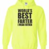 WORLD BEST FARTER I MEAN FATHER  - Adult Hooded Sweatshirt (Unisex)