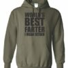 WORLD BEST FARTER I MEAN FATHER  - Adult Hooded Sweatshirt (Unisex)