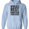 WORLD BEST FARTER I MEAN FATHER  - Adult Hooded Sweatshirt (Unisex)