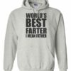 WORLD BEST FARTER I MEAN FATHER  - Adult Hooded Sweatshirt (Unisex)