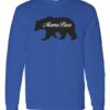 MAMA BEAR  - Adult Long Sleeve Round-neck T-shirt