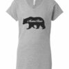 MAMA BEAR - Women's V-neck T-shirt