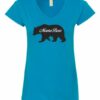 MAMA BEAR - Women's V-neck T-shirt