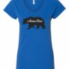 MAMA BEAR - Women's V-neck T-shirt