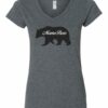 MAMA BEAR - Women's V-neck T-shirt