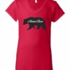 MAMA BEAR - Women's V-neck T-shirt