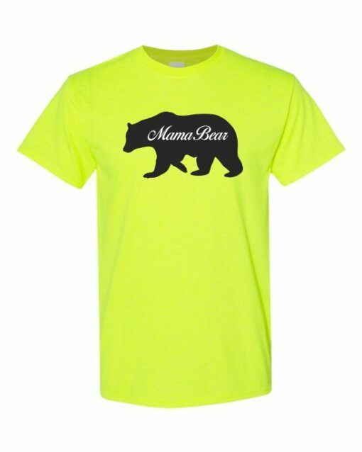 MAMA BEAR  - T-shirt Col Rond Pour Adultes