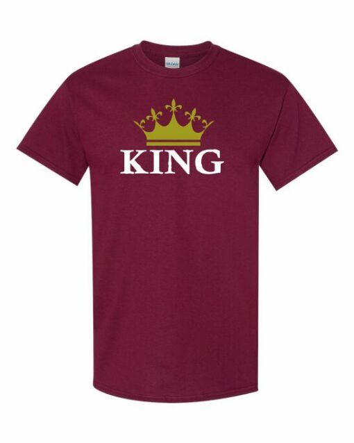 KING  - T-shirt Col Rond Pour Adultes