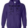 IVE GOT YOUR BACK  - Adult Hooded Sweatshirt (Unisex)