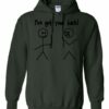 IVE GOT YOUR BACK  - Adult Hooded Sweatshirt (Unisex)