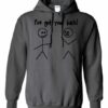 IVE GOT YOUR BACK  - Adult Hooded Sweatshirt (Unisex)