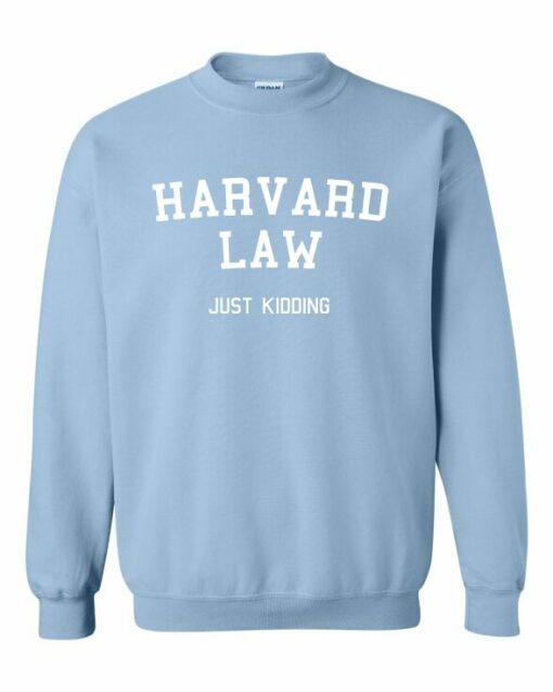 HAVARD LAW  - Adult Crew Neck Sweatshirt (Unisex)