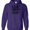 YES I DO HAVE A BEAUTIFUL DAUGHTER  - Adult Hooded Sweatshirt (Unisex)