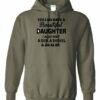 YES I DO HAVE A BEAUTIFUL DAUGHTER  - Adult Hooded Sweatshirt (Unisex)