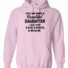 YES I DO HAVE A BEAUTIFUL DAUGHTER  - Adult Hooded Sweatshirt (Unisex)
