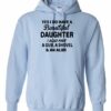 YES I DO HAVE A BEAUTIFUL DAUGHTER  - Adult Hooded Sweatshirt (Unisex)