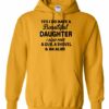 YES I DO HAVE A BEAUTIFUL DAUGHTER  - Adult Hooded Sweatshirt (Unisex)