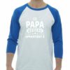 CE PAPA GENIAL APPARTIENT A  - Adult Baseball Tee 3/4 Sleeve