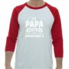 CE PAPA GENIAL APPARTIENT A  - Adult Baseball Tee 3/4 Sleeve