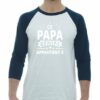 CE PAPA GENIAL APPARTIENT A  - Adult Baseball Tee 3/4 Sleeve