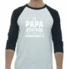 CE PAPA GENIAL APPARTIENT A  - Adult Baseball Tee 3/4 Sleeve