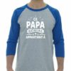 CE PAPA GENIAL APPARTIENT A  - Adult Baseball Tee 3/4 Sleeve