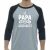 CE PAPA GENIAL APPARTIENT A  - Adult Baseball Tee 3/4 Sleeve
