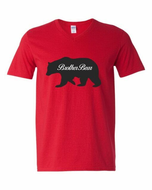 BROTHER BEAR  - Adult V-neck T-shirt
